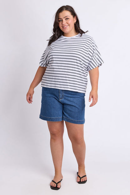 Elm Luna S/S Tee - Stripe