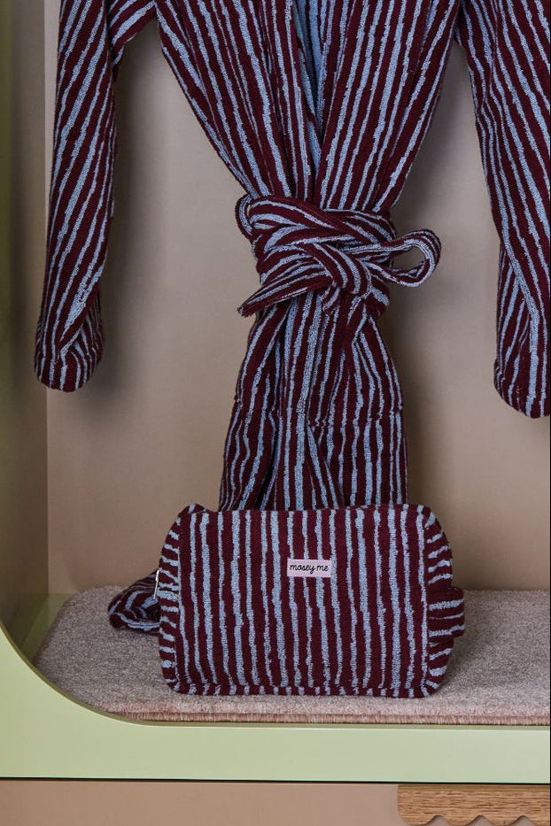 Terry Toiletry Bag - Strokes