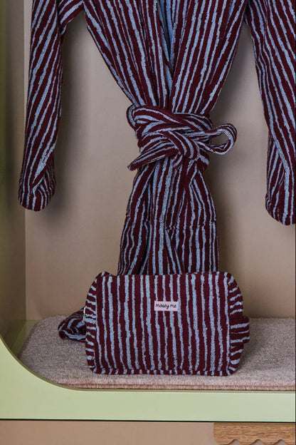 Terry Toiletry Bag - Strokes