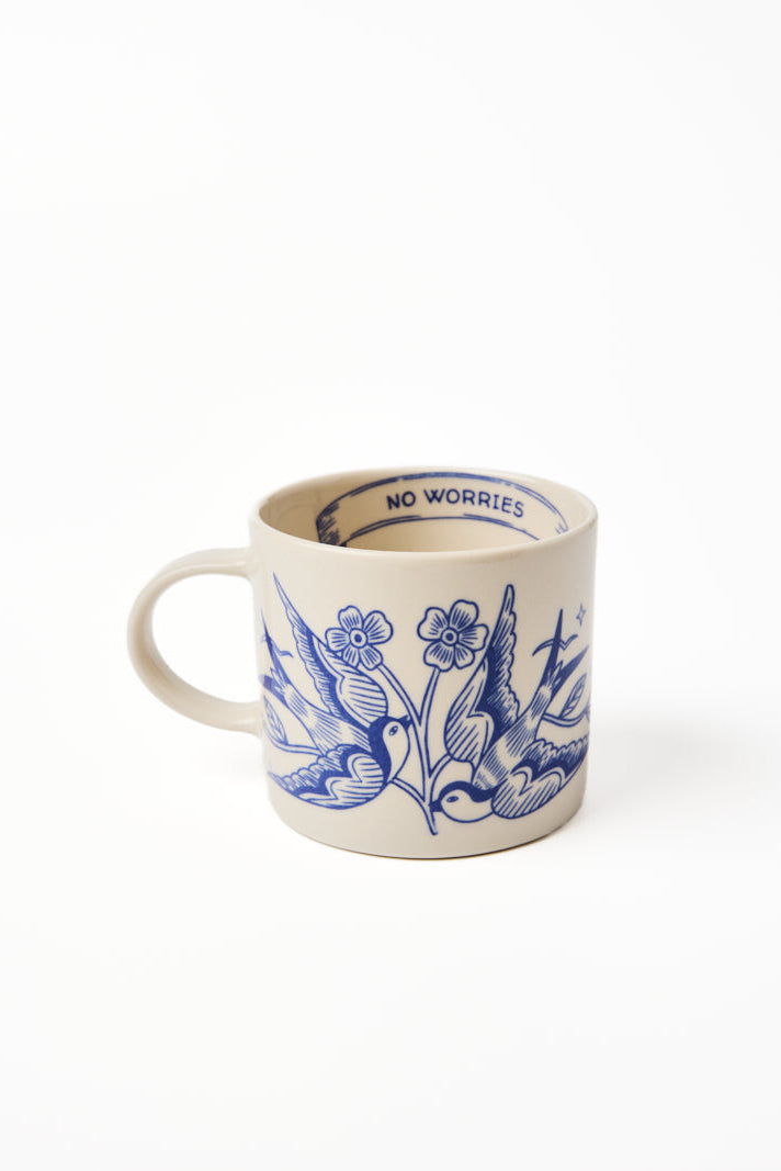 Inked Mug - No Worries