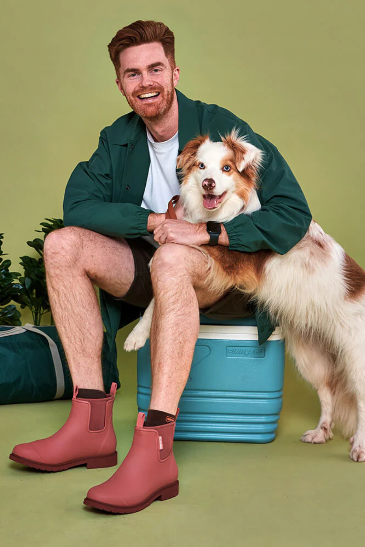 Merry People Bobbi Gumboots/Rainboots - Clay