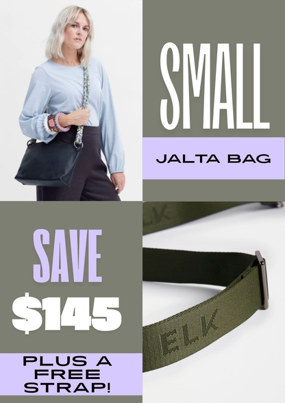 Jalta Small Bag  with FREE Elk Logo Strap