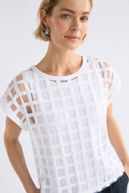 Elk Varr Burnout Top - White