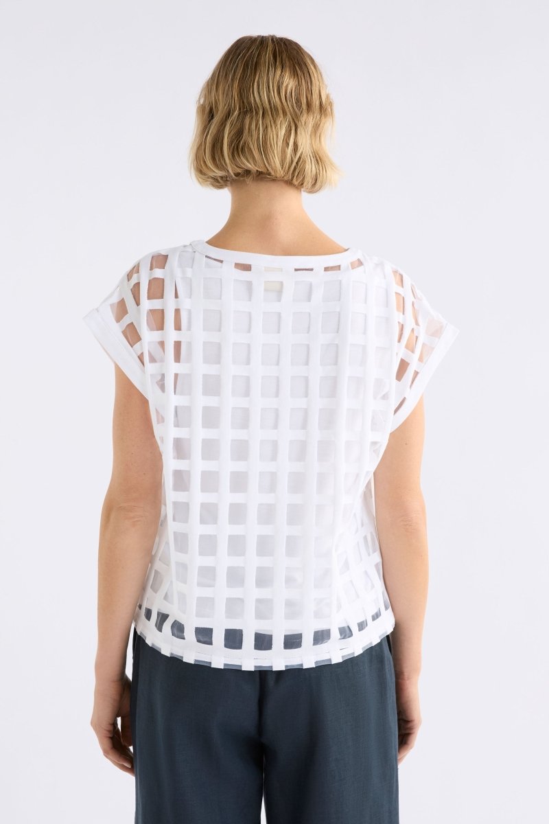 Elk Varr Burnout Top - White