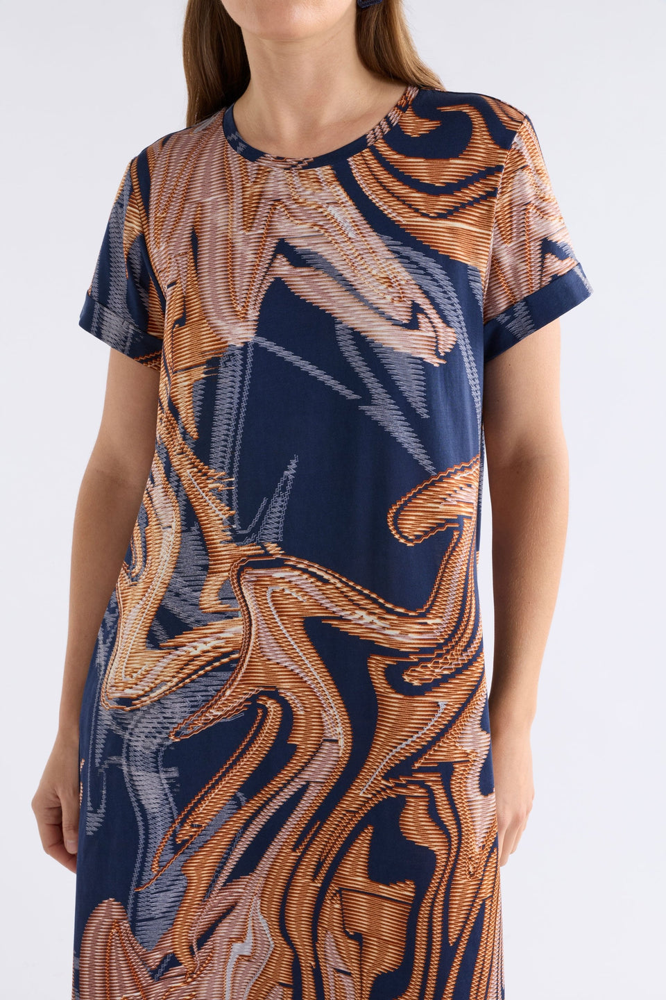 Elk Haki Dress - Brandr Print