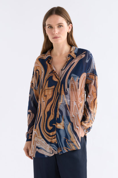 Elk Eir Sheer Shirt - Brandr Print
