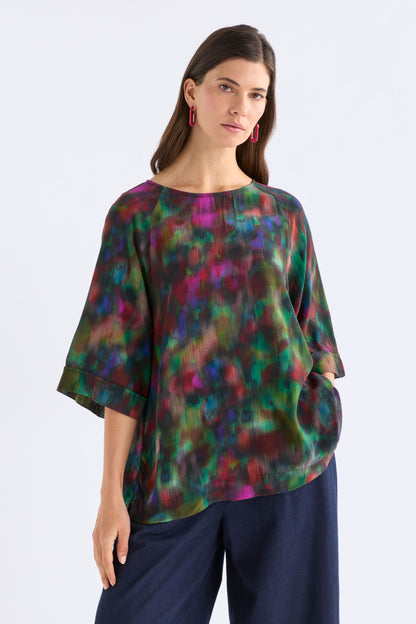 Elk Geden Top - Jord Print