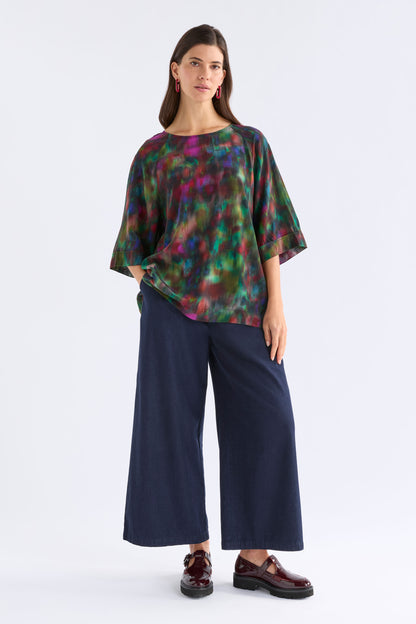 Elk Geden Top - Jord Print