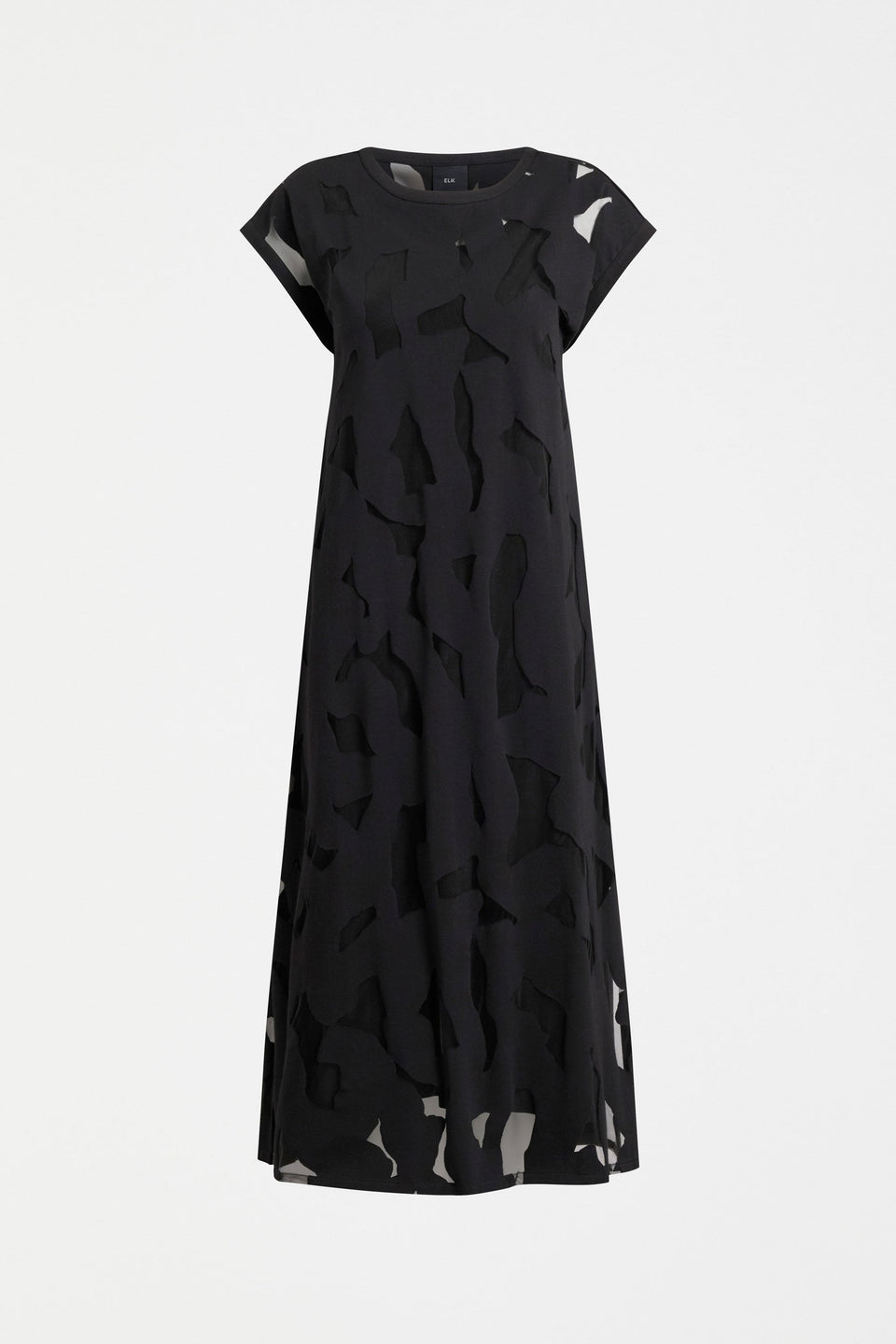 Elk Varr Burnout Dress - Black