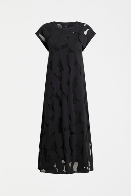 Elk Varr Burnout Dress - Black