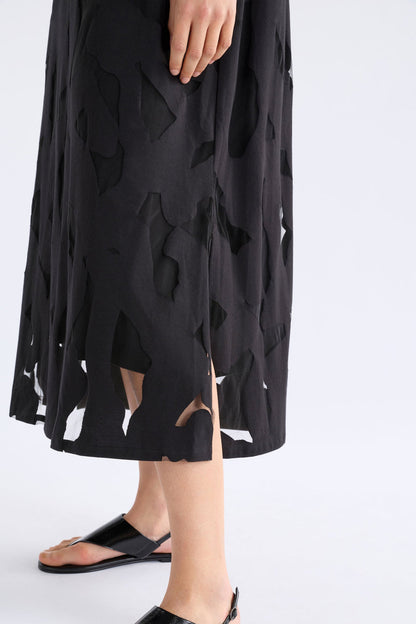 Elk Varr Burnout Dress - Black
