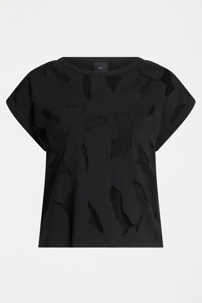 Elk Varr Burnout Top - Black