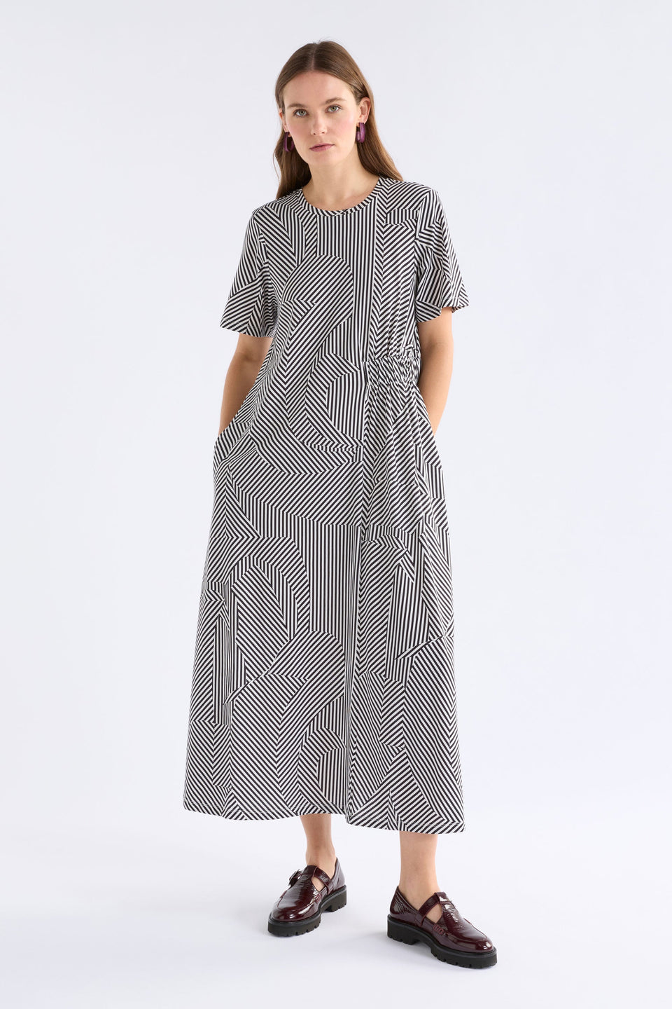 Elk Slinde Dress - Mane Print