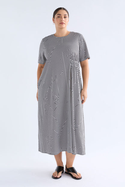 Elk Slinde Dress - Mane Print