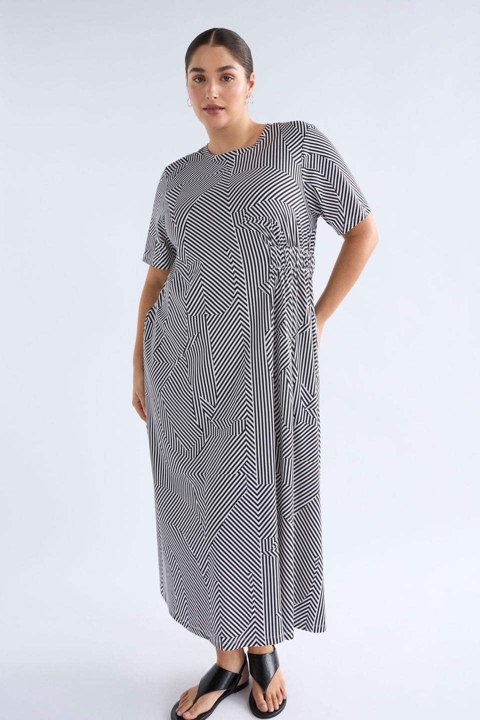 Elk Slinde Dress - Mane Print