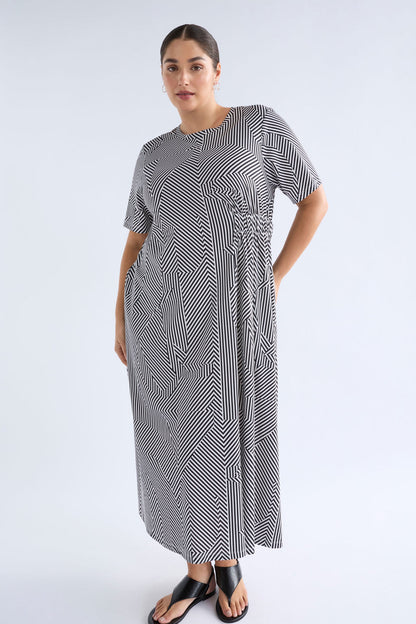Elk Slinde Dress - Mane Print