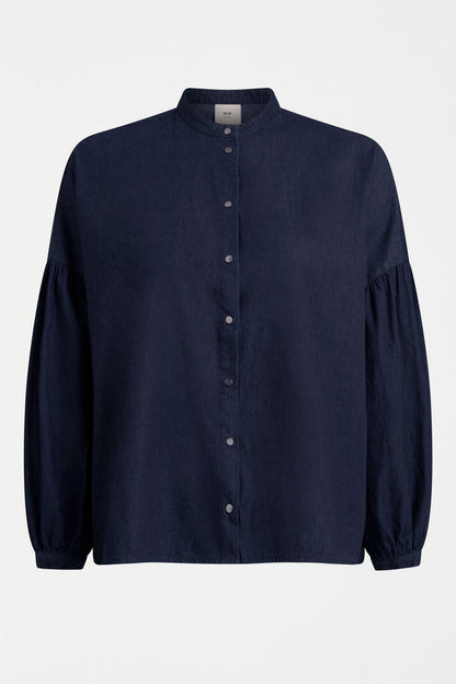 Elk Albez Shirt - Dk Blue Denim