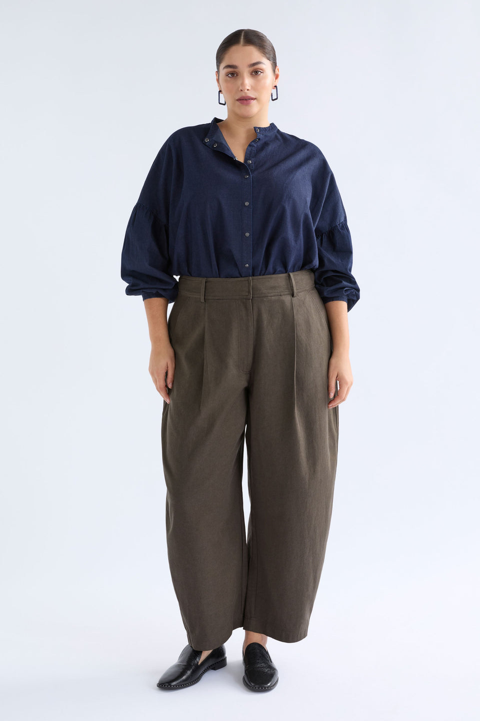 Elk Albez Shirt - Dk Blue Denim