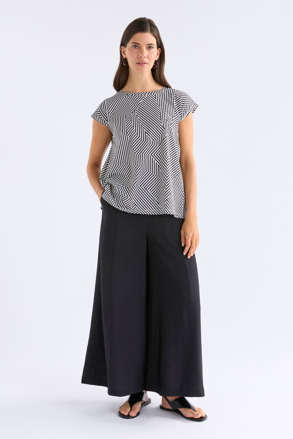 Elk Anden Tee - Mane Print