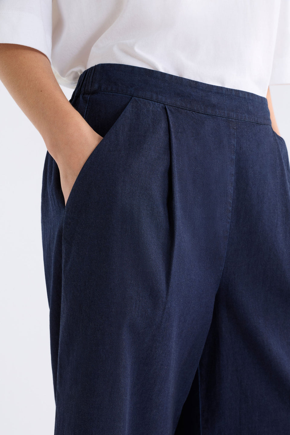 Elk Albez Pant - Dk Blue Denim