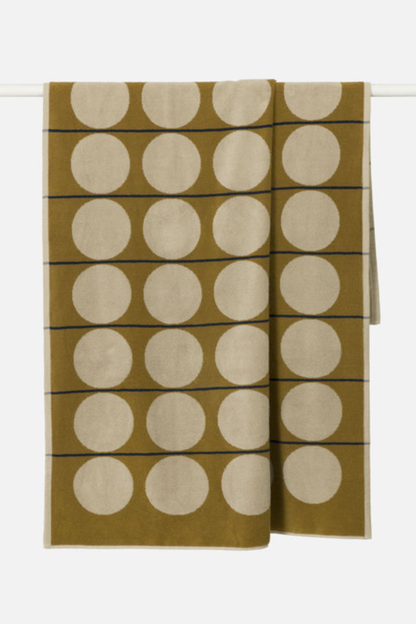 Abacus Beach Towel - Oyster/Kumara