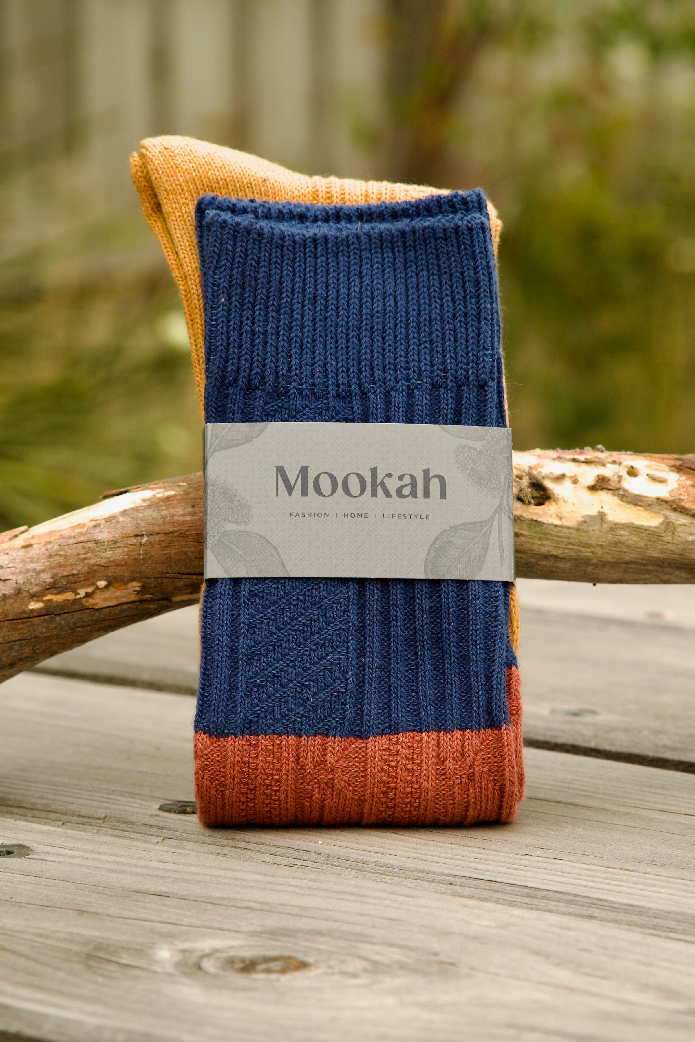 Adventure Long Socks - Cobalt