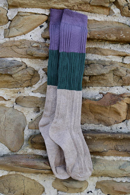 Adventure Long Socks - Lav