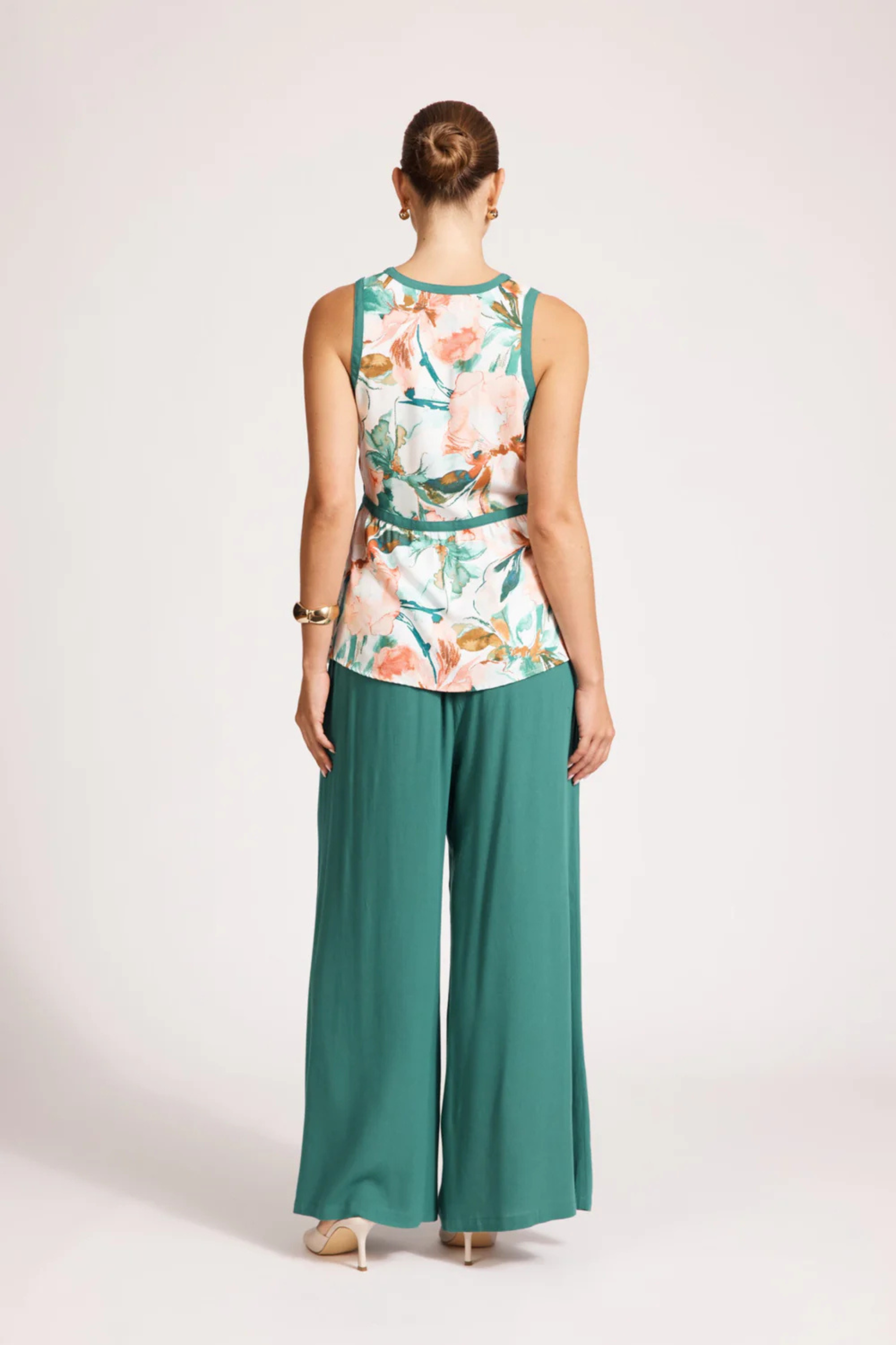 Alegria Spliced Tank - Estate/Teal