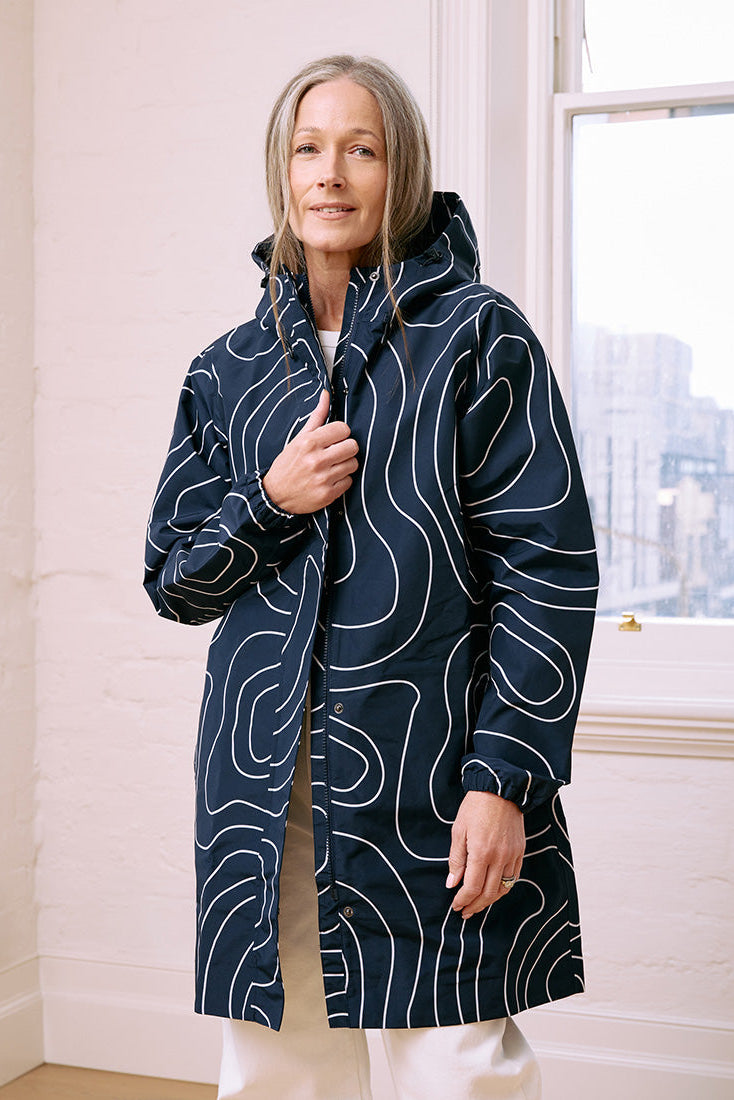 Refuge Raincoat - Topography