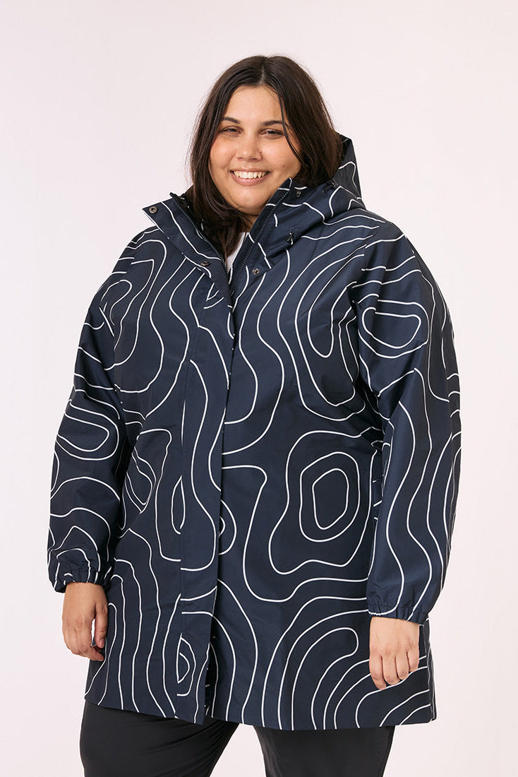 Refuge Raincoat - Topography
