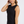 Amelie Rib Dress - Black
