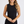 Amelie Rib Dress - Black