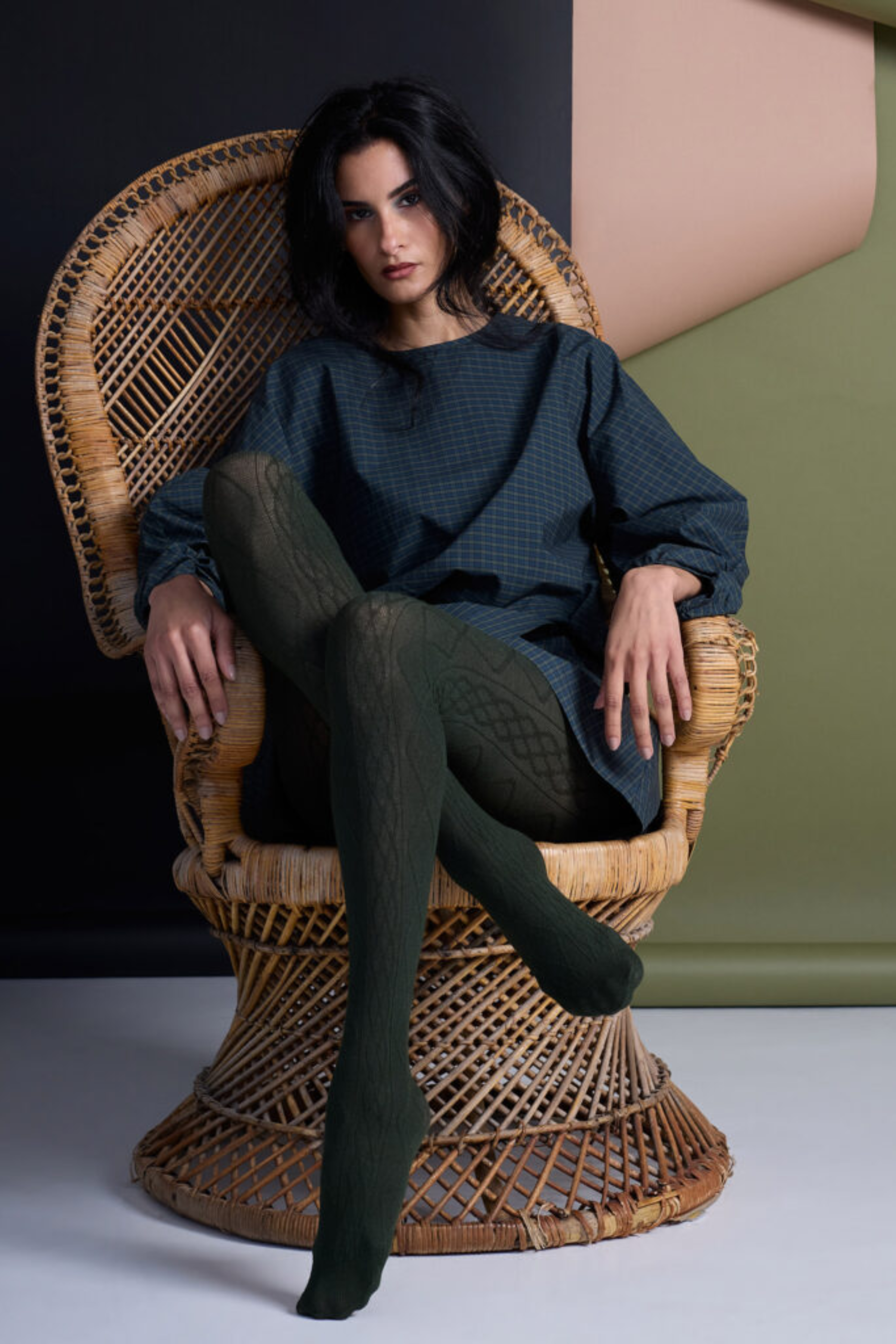 Aran Cashmere Blend Tights