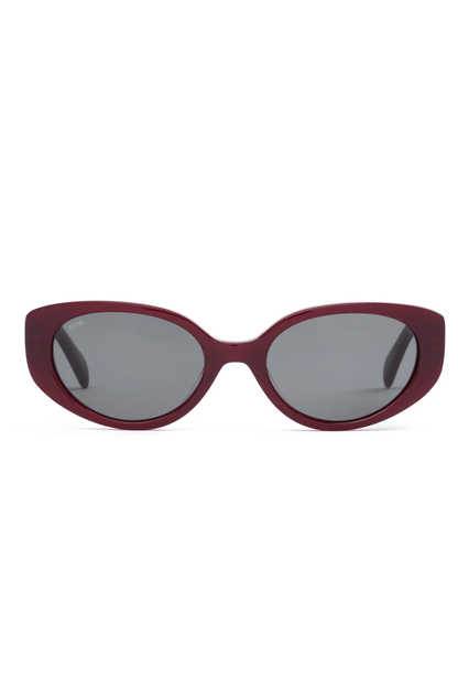 Aura Sunglasses - Berry/Grey