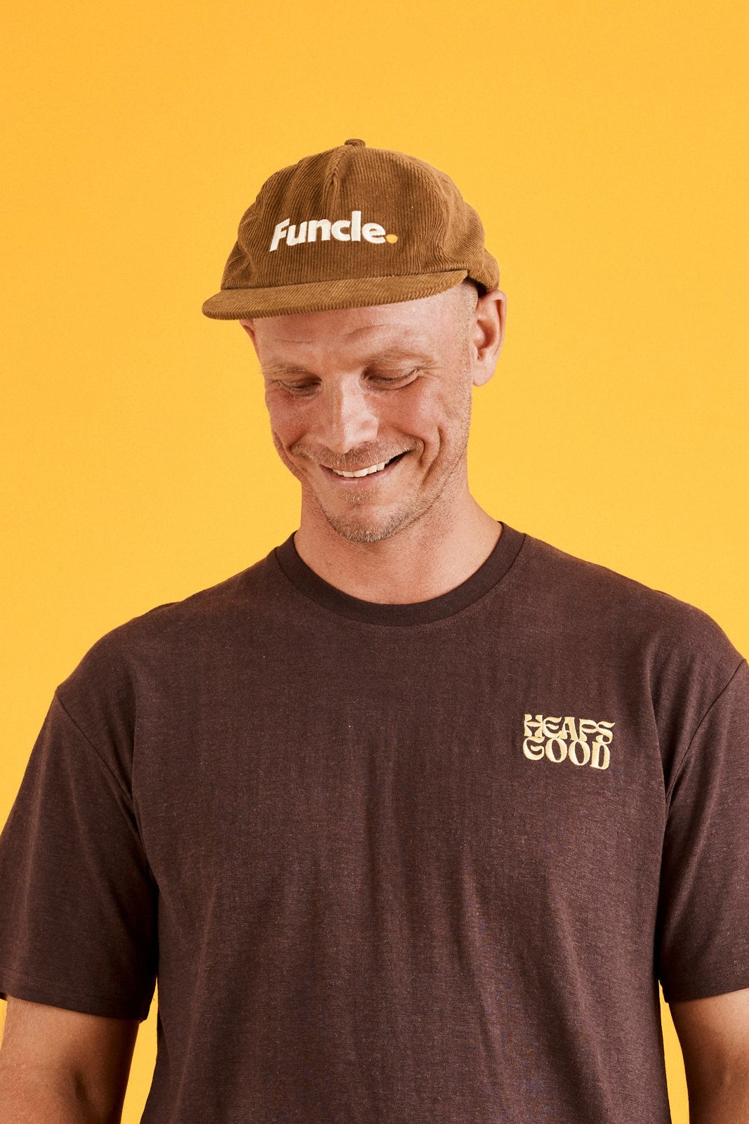 Funcle Cord Cap - Tan