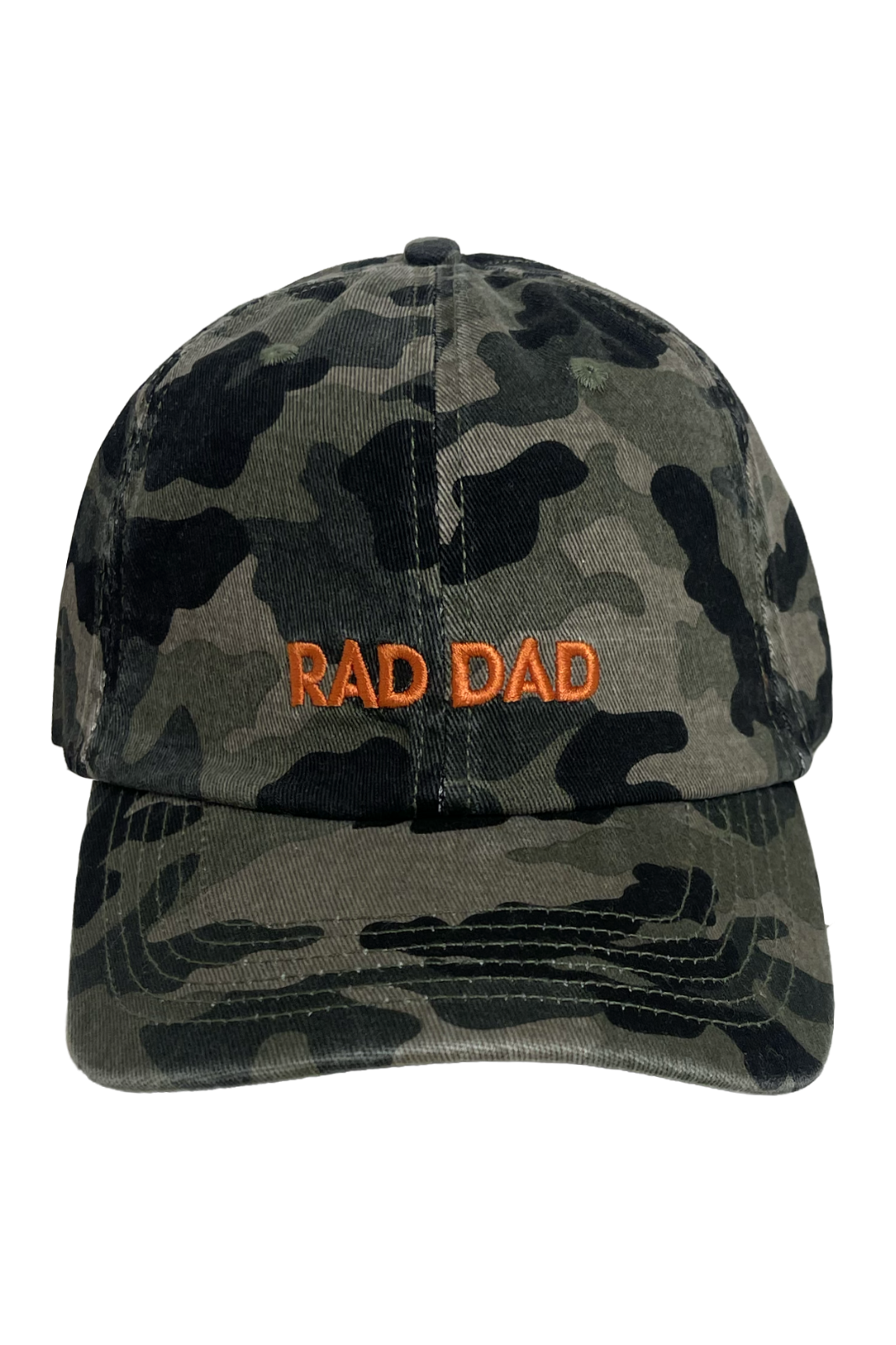 Rad Dad Unstructured Baseball Cap - Camo