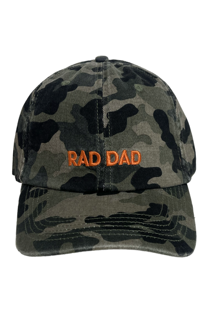 Rad Dad Unstructured Baseball Cap - Camo