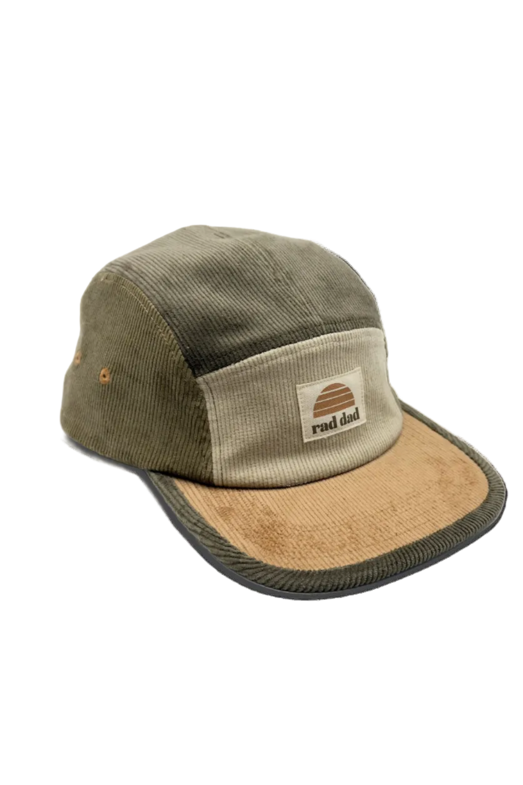 Rad Dad Spliced 5 Panel Cord Cap - Eucalyptus
