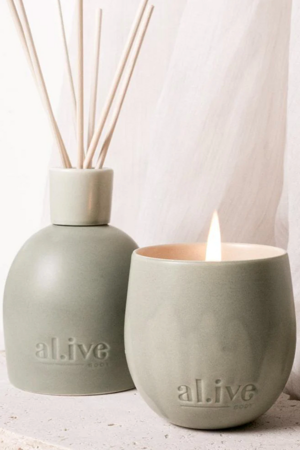 Alive Candle Blackcurrant & Caribbean Wood Buy online