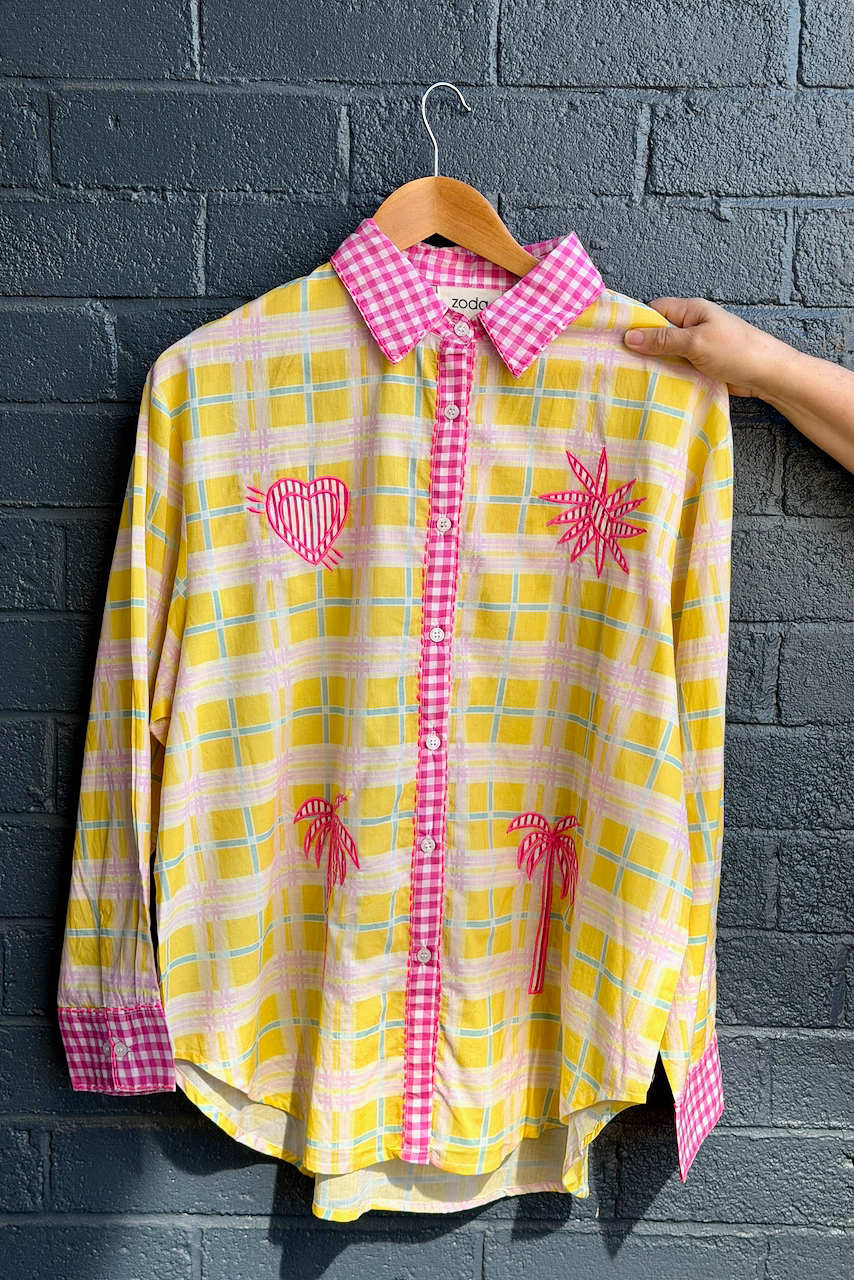 Zoda Cotton Shirt - Beaches