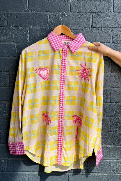 Zoda Cotton Shirt - Beaches
