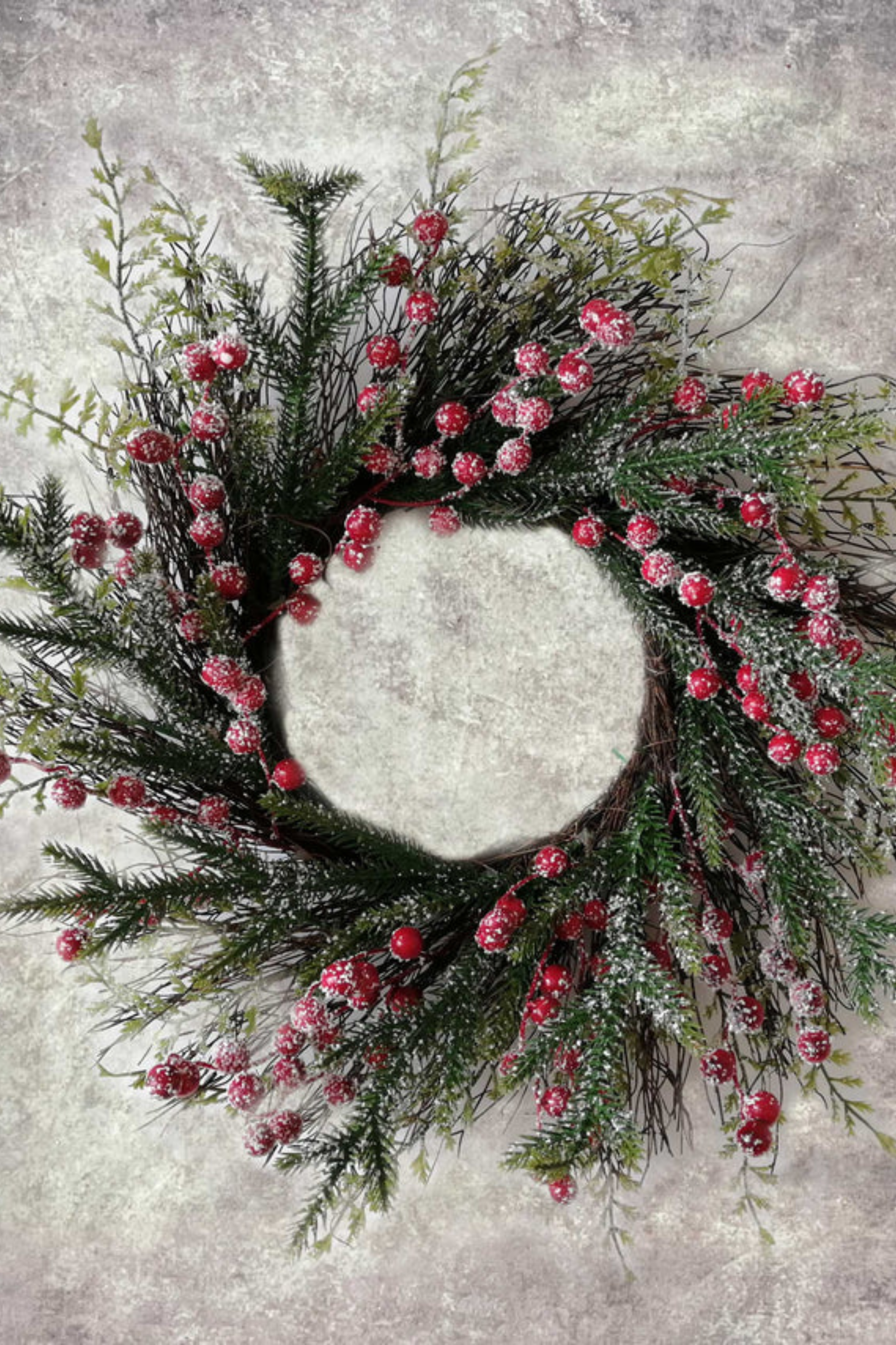 Berry Decorated Wreath