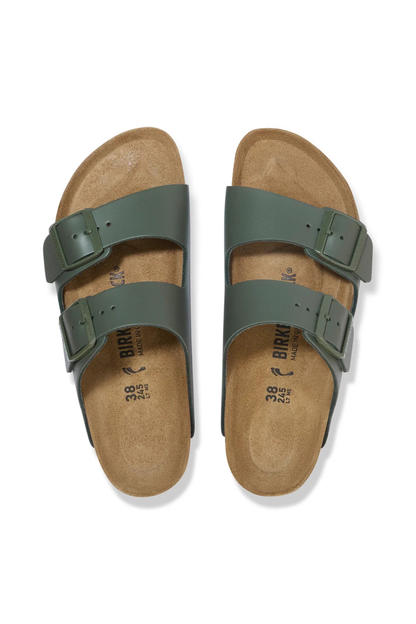 Birkenstock Arizona - Thyme Smooth Leather