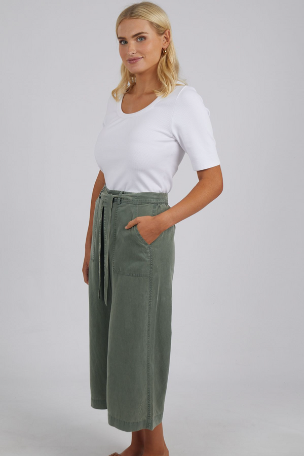 Bliss Washed Pant - Clover