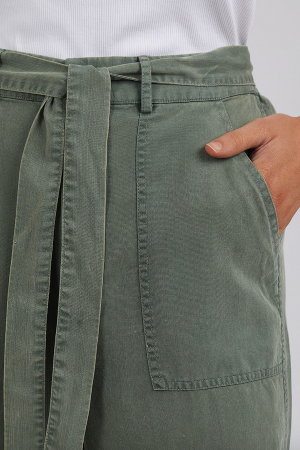 Bliss Washed Pant - Clover