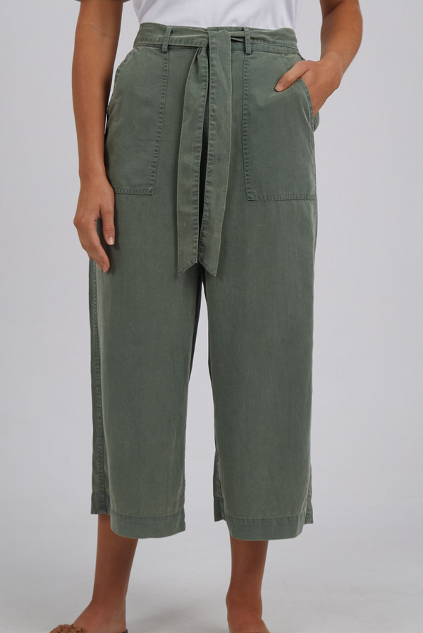 Bliss Washed Pant - Clover