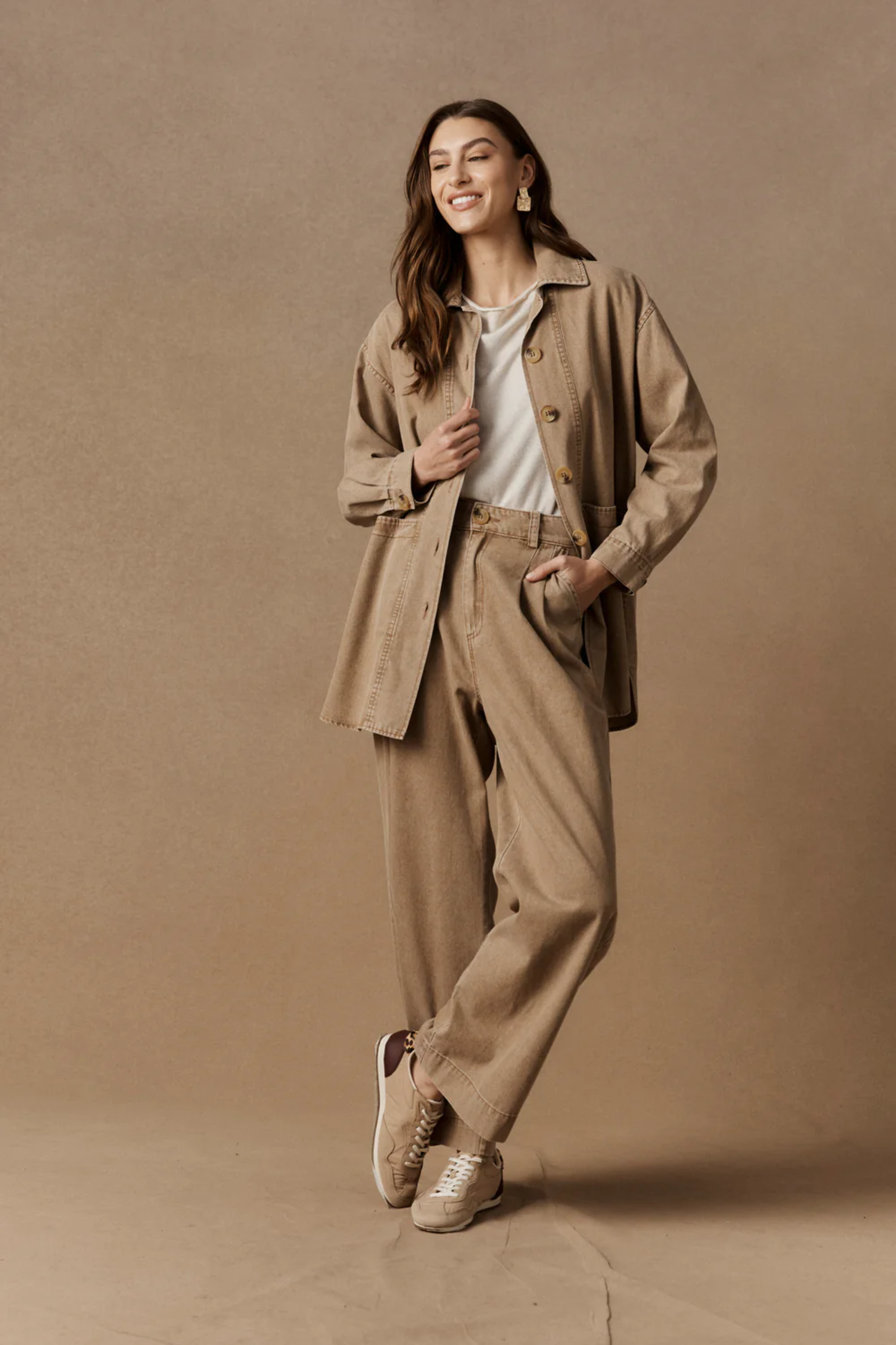 Bodhi Denim Pant - Fawn