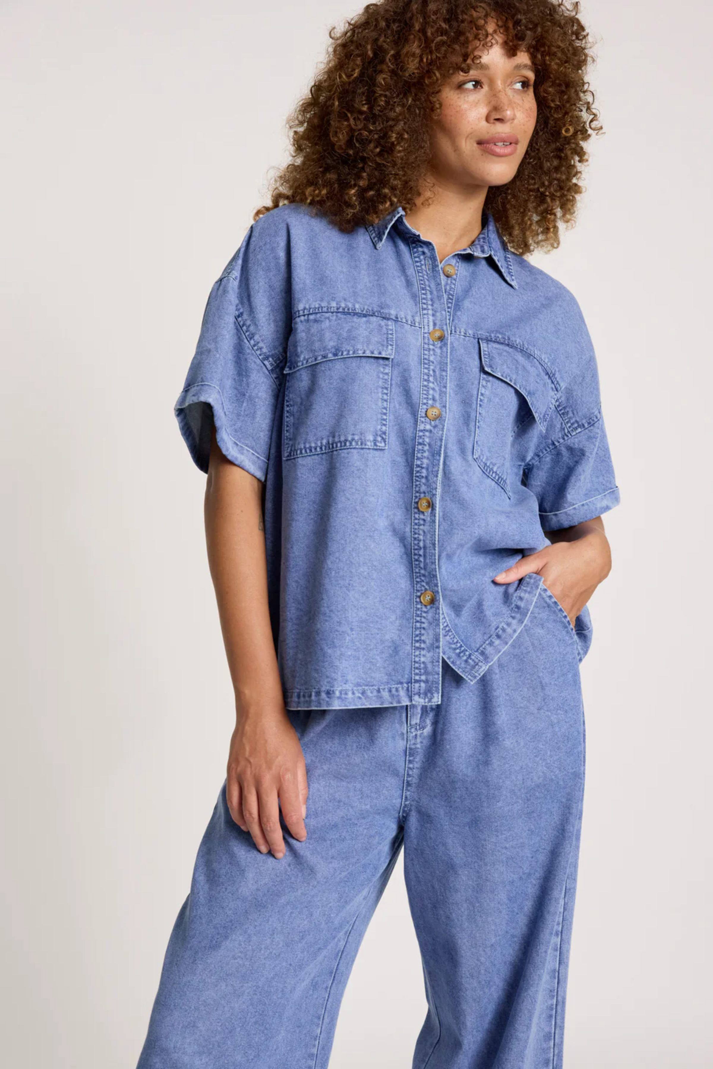 Bodhi Denim Shirt - Denim