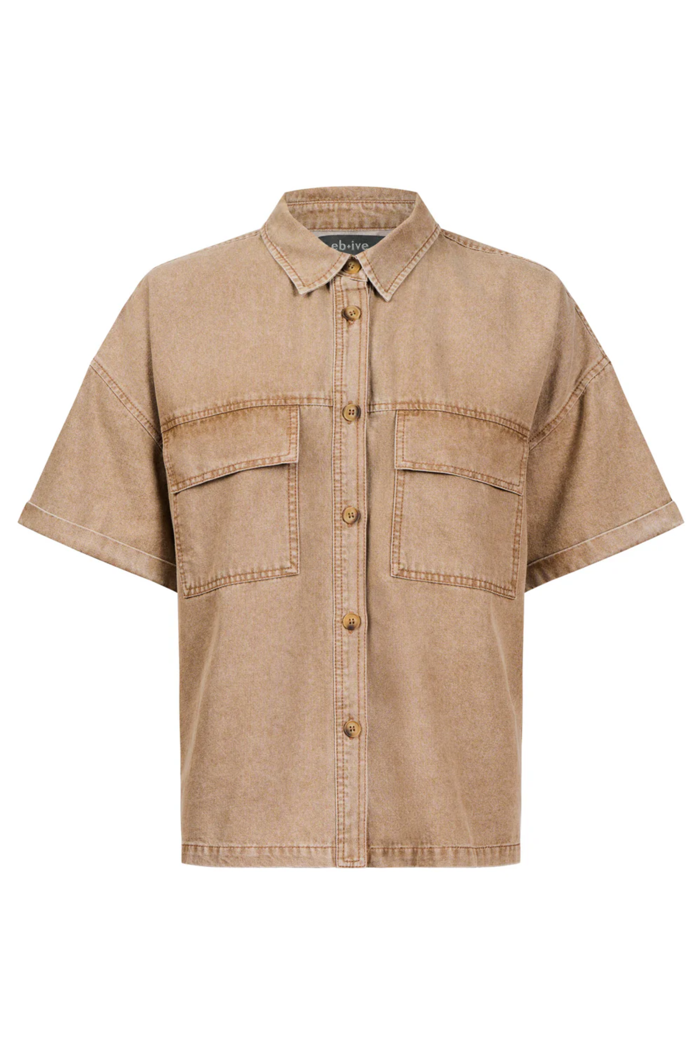 Bodhi Denim Shirt - Fawn