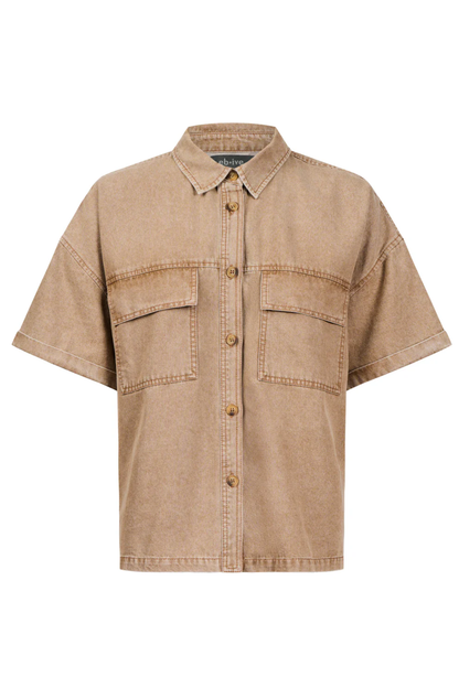 Bodhi Denim Shirt - Fawn